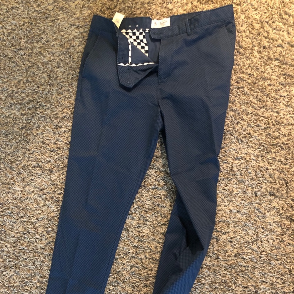 Penguin checkered pants